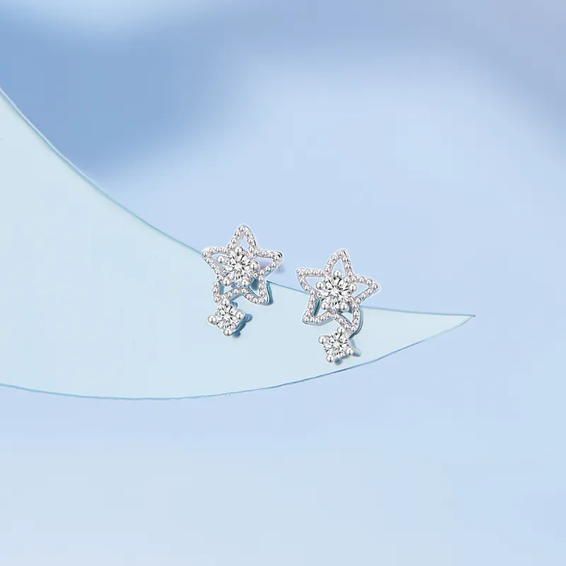 OWNCOOL S925 Silver Stud Earrings Women's-2