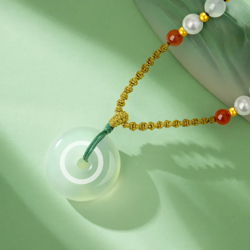 OWNCOOL Chalcedony Necklaces Unisex-2