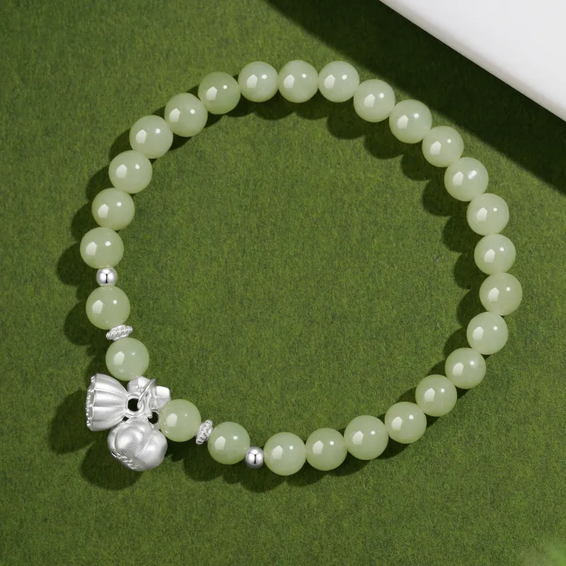 OWNCOOL Hetian Jade Bracelets Blue And White Women's-2