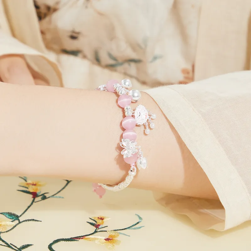 OWNCOOL S925 Silver Bangles Women's-5
