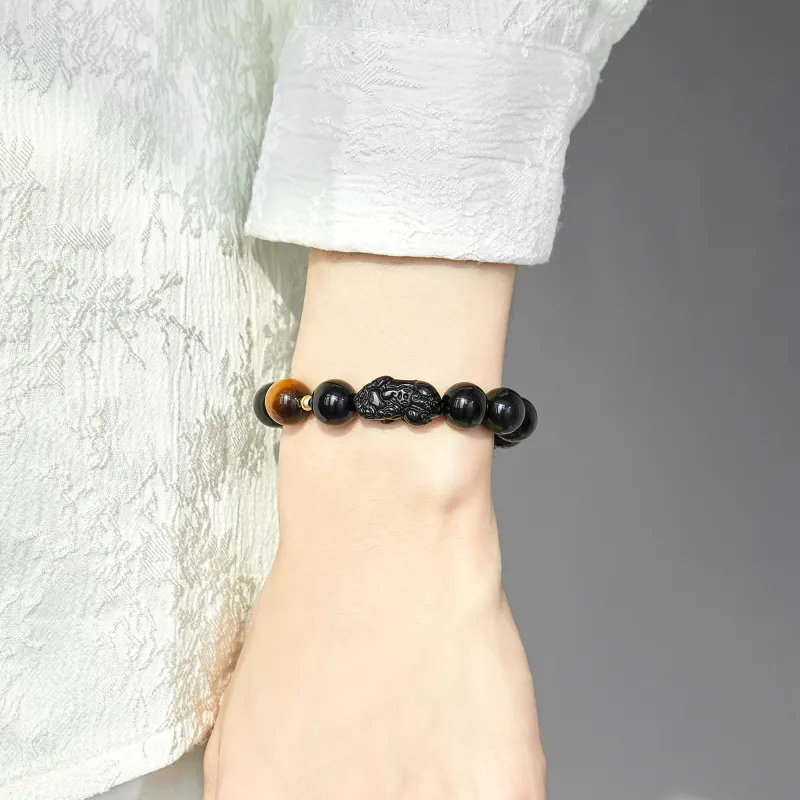 OWNCOOL Obsidian Jade Bracelets Men's-4