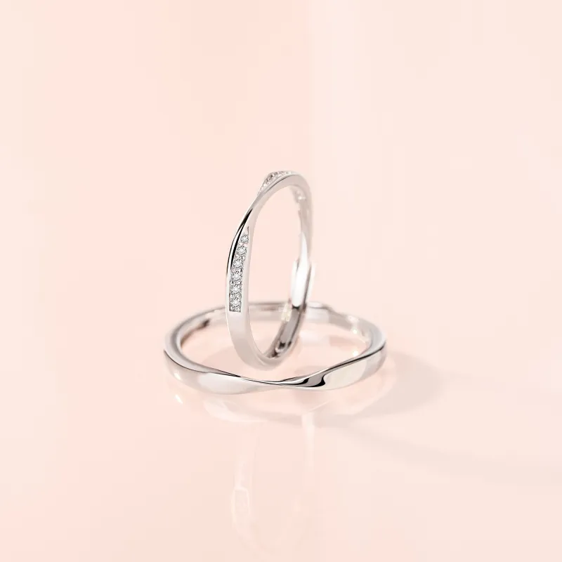 OWNCOOL 925 Sterling Silver Rings Unisex-3