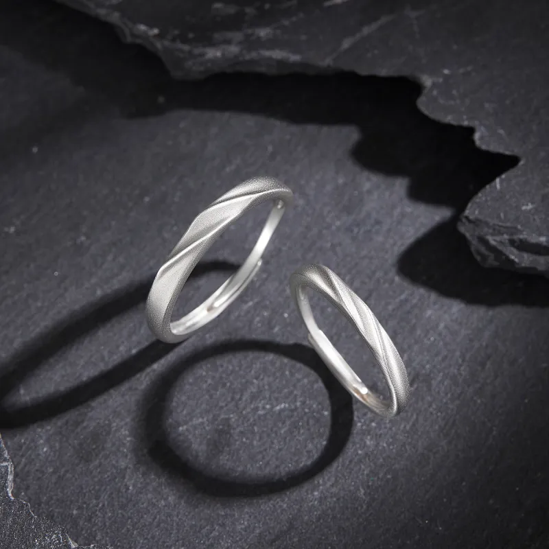 OWNCOOL 999 Fine Silver Rings Unisex-2