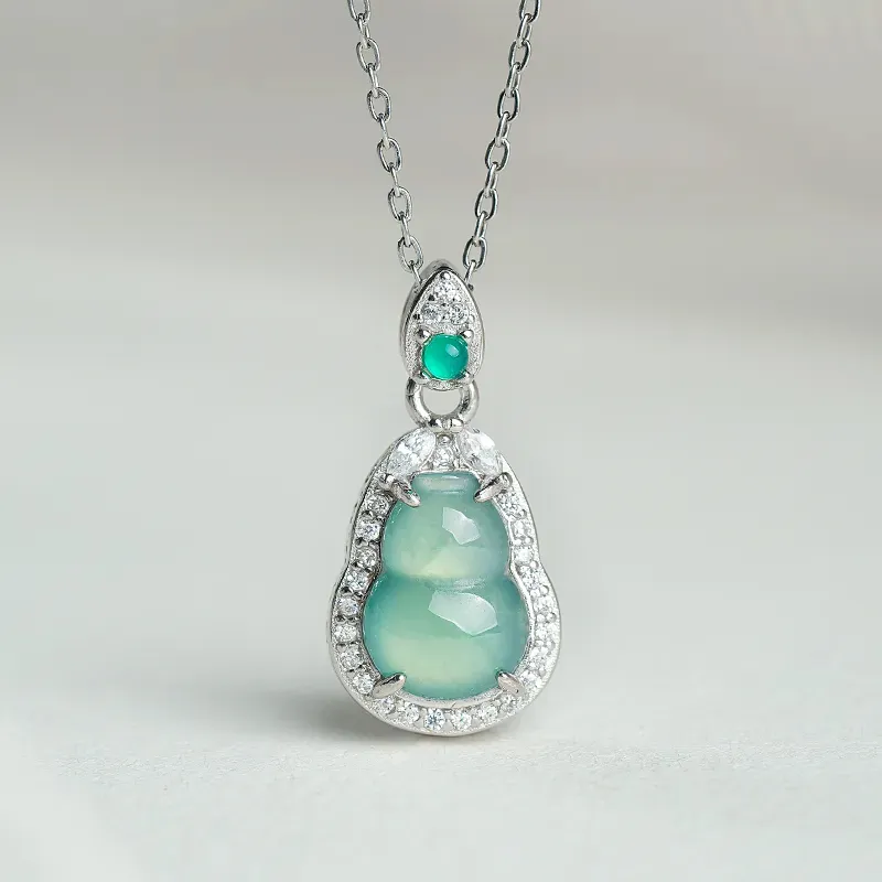 OWNCOOL Bean Type Jadeite Necklaces Women's-1