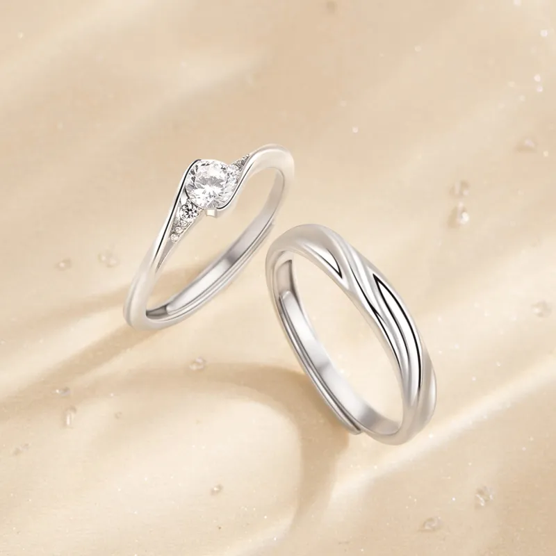 OWNCOOL 925 Sterling Silver Ring Birthday Box Gift Unisex-2