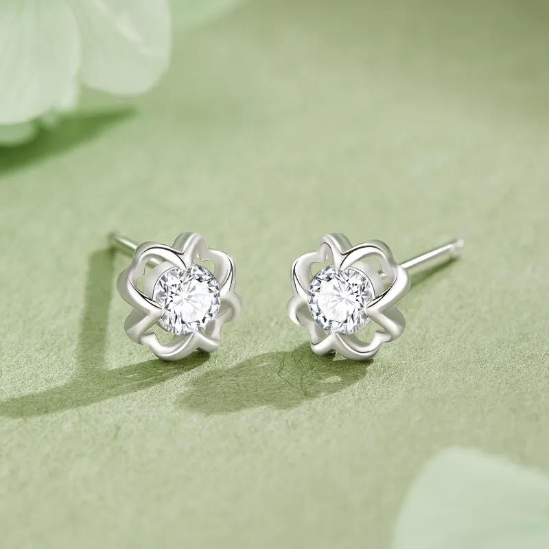 OWNCOOL 925 Sterling Silver Stud Earrings Gift Box Set Women's-1