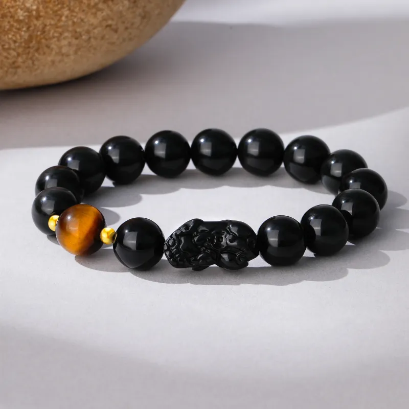 OWNCOOL Obsidian Jade Bracelets Men's-5