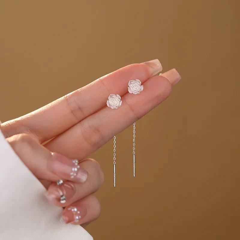 OWNCOOL 925 Sterling Silver Drop Earrings Women's-1
