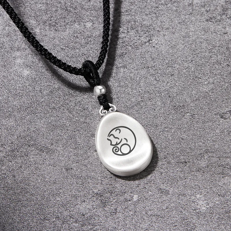OWNCOOL 999 Fine Silver Sterling Silver Necklaces Women's-58