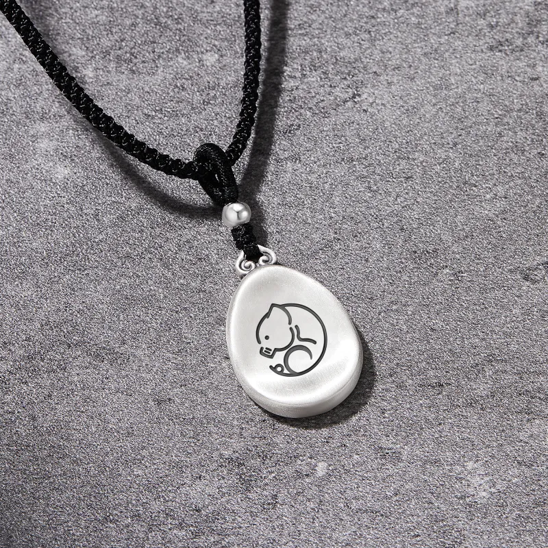 OWNCOOL 999 Fine Silver Sterling Silver Necklaces Women's-79