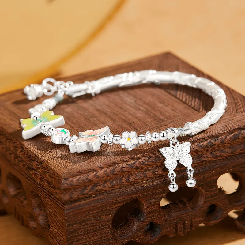 OWNCOOL S925 Silver Bangles Women's-2