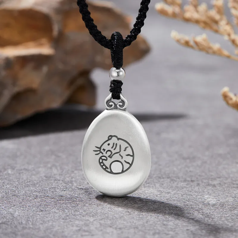 OWNCOOL 999 Fine Silver Sterling Silver Necklaces Women's-15