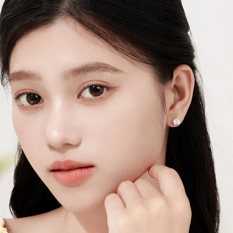OWNCOOL 925 Sterling Silver Stud Earrings Gift Box Set Women's-4