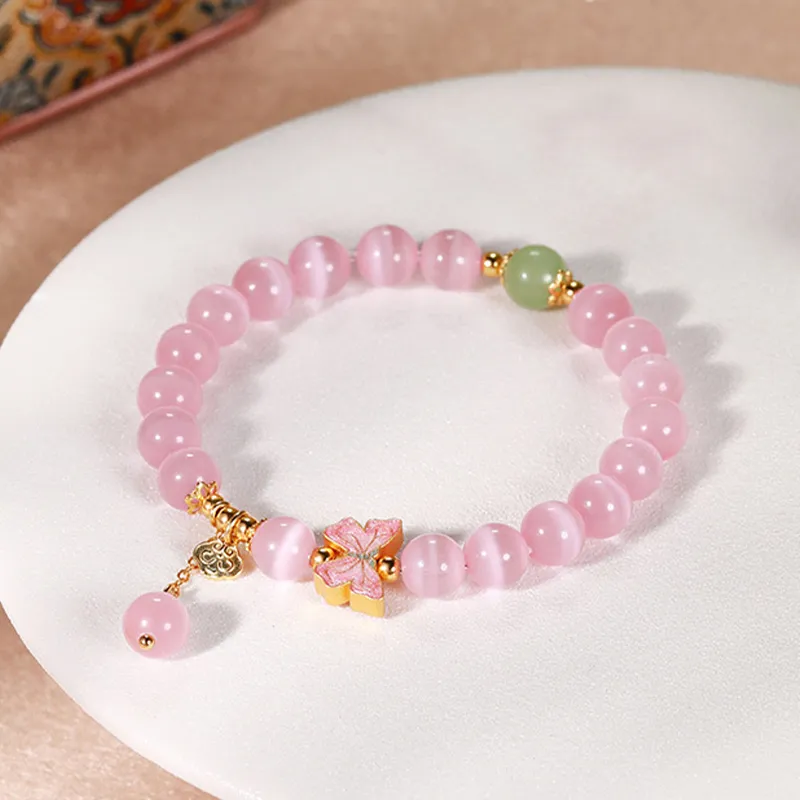 OWNCOOL Glass Cat Eye Bracelets Unisex-5