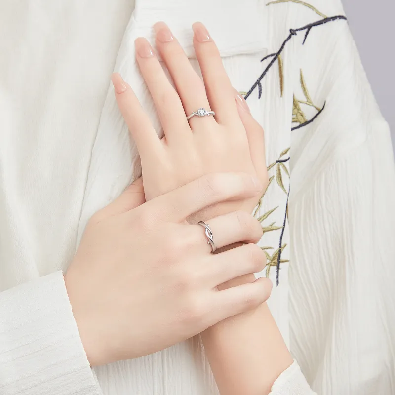 OWNCOOL 999 Fine Silver Ring Gift Box Set Unisex-5