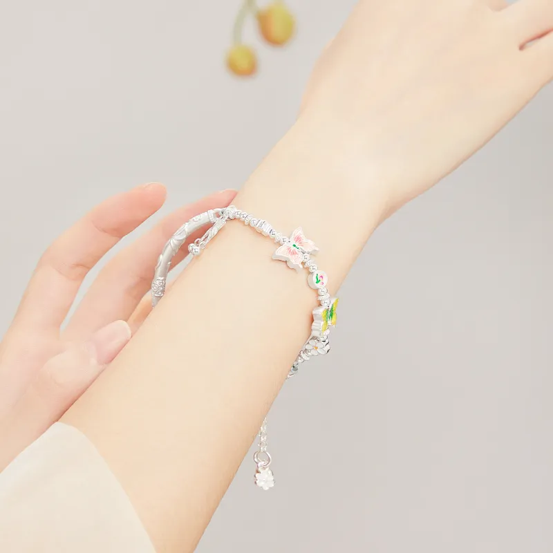 OWNCOOL S925 Silver Bangles Women's-5