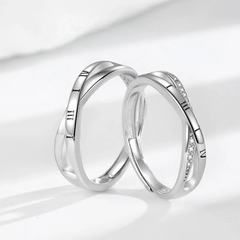 OWNCOOL S999 Fine Silver Rings Unisex-9