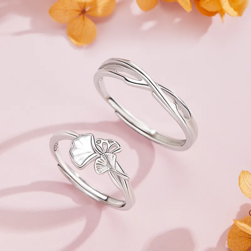 OWNCOOL 925 Sterling Silver Rings Unisex-2