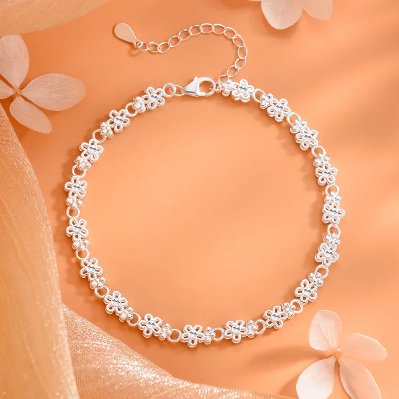OWNCOOL 925 Sterling Silver Bracelet Box Women's-1