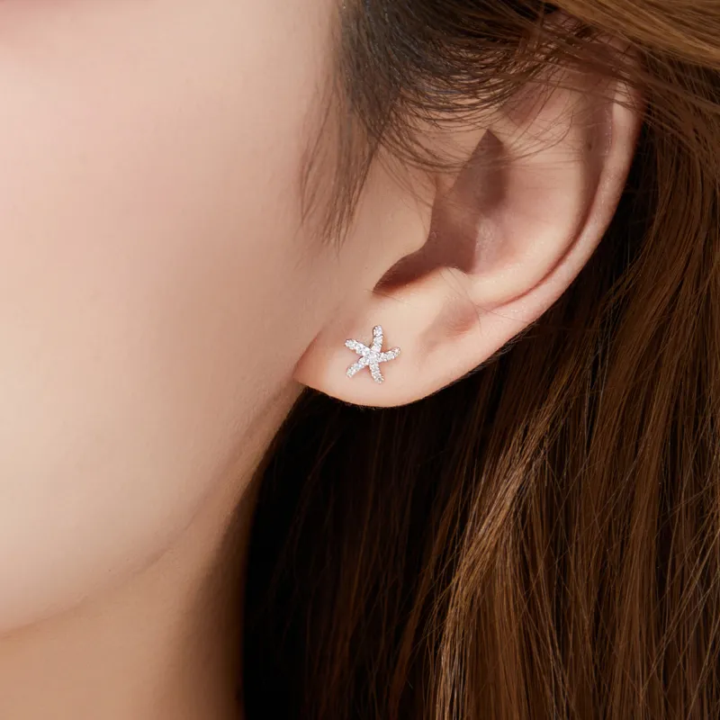 OWNCOOL S925 Silver Stud Earrings Women's-6