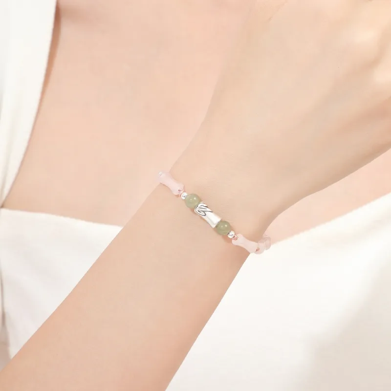 OWNCOOL Hetian Jade Bracelet, Box Green Jade Unisex-1