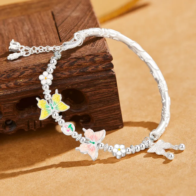 OWNCOOL S925 Silver Bangles Women's-3