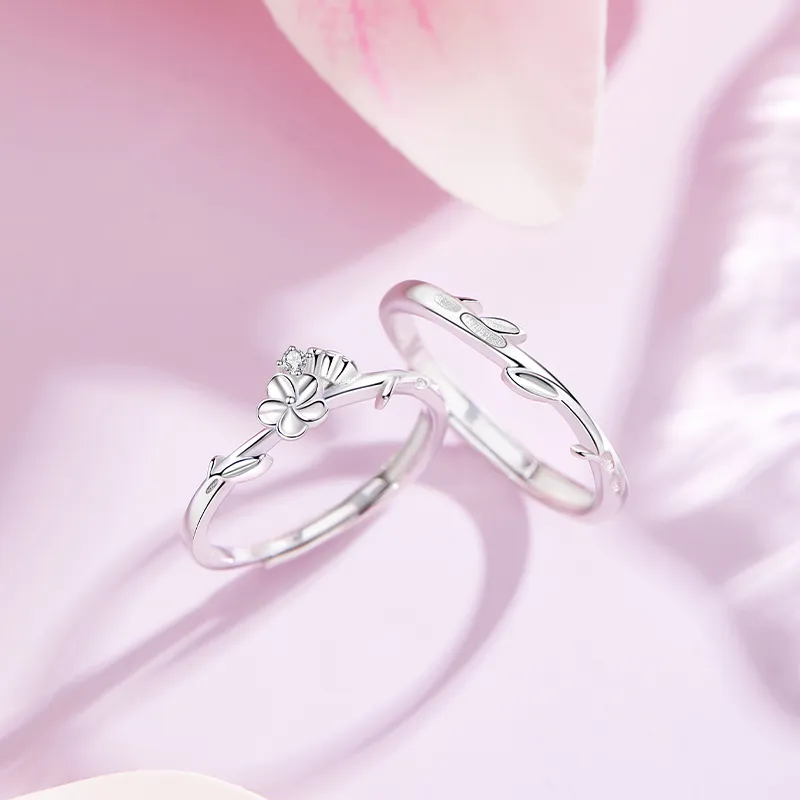 OWNCOOL 925 Sterling Silver Ring Box Unisex-2