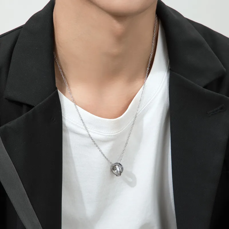 OWNCOOL S925 Silver Necklaces Men's-3