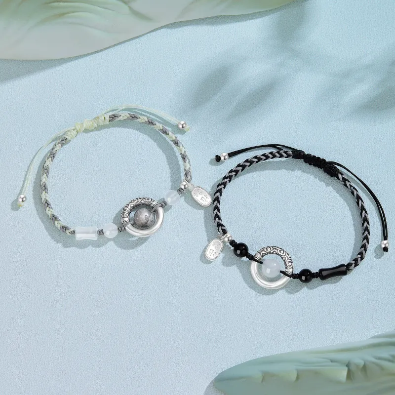 OWNCOOL Natural Chalcedony Bracelets Unisex-6
