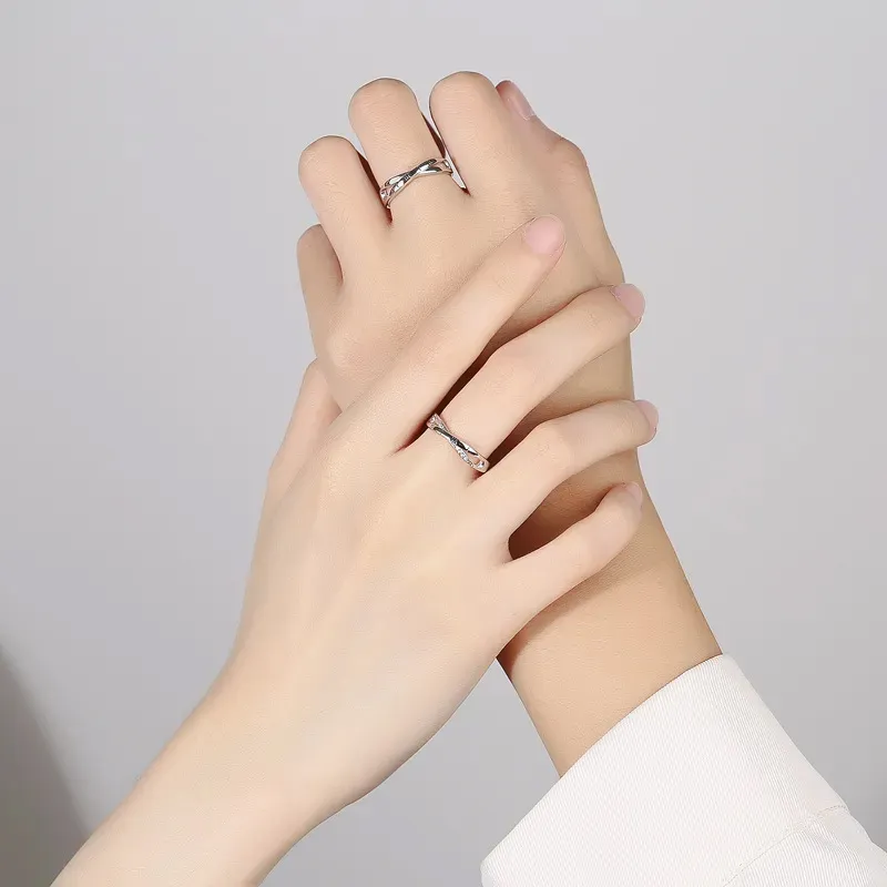 OWNCOOL S999 Fine Silver Rings Unisex-8