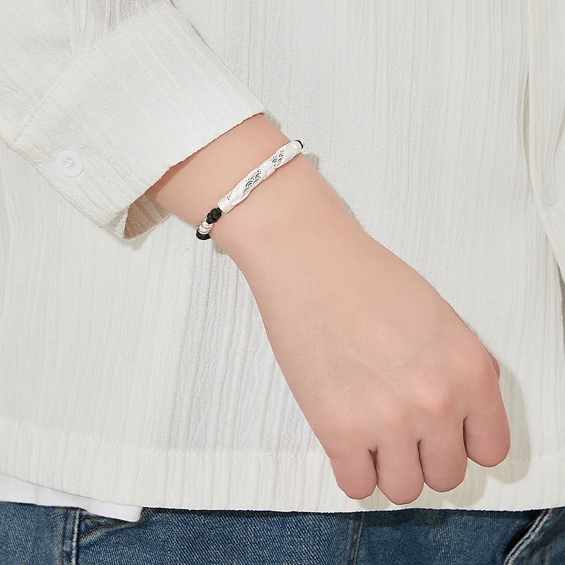 OWNCOOL Sterling Silver Bracelet Box Unisex-3