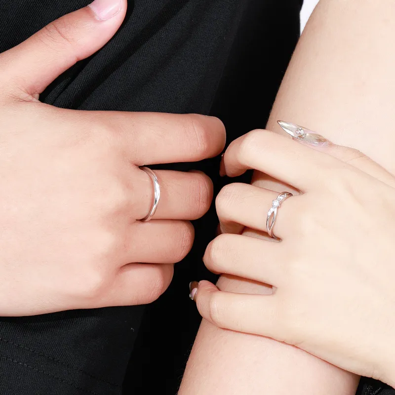 OWNCOOL 999 Fine Silver Gift Box Set Ring Unisex-4