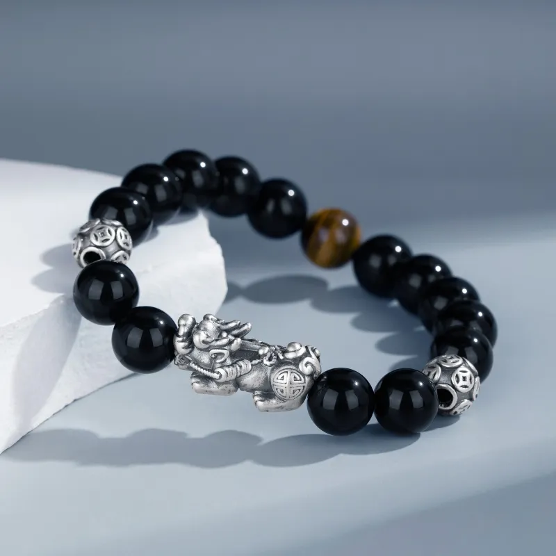 OWNCOOL Obsidian Jade Bracelets Men's-3