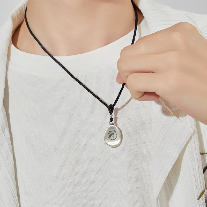 OWNCOOL 999 Fine Silver Sterling Silver Necklaces Women's-33