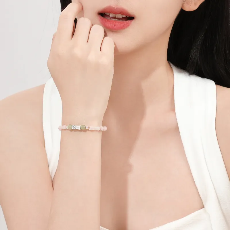 OWNCOOL Hetian Jade Bracelet, Box Green Jade Unisex-2