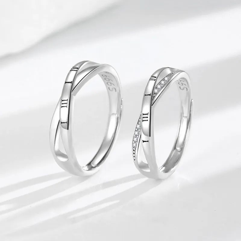 OWNCOOL S999 Fine Silver Rings Unisex-10
