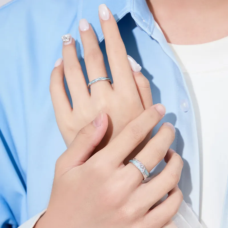 OWNCOOL 999 Fine Silver Rings Unisex-13