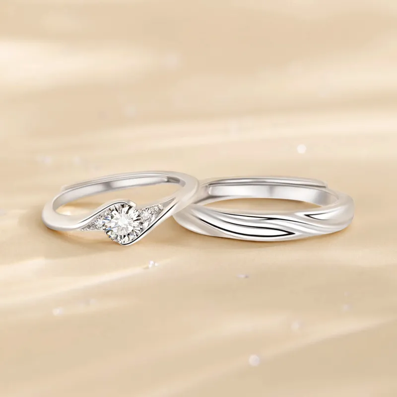 OWNCOOL 925 Sterling Silver Ring Birthday Box Gift Unisex-1