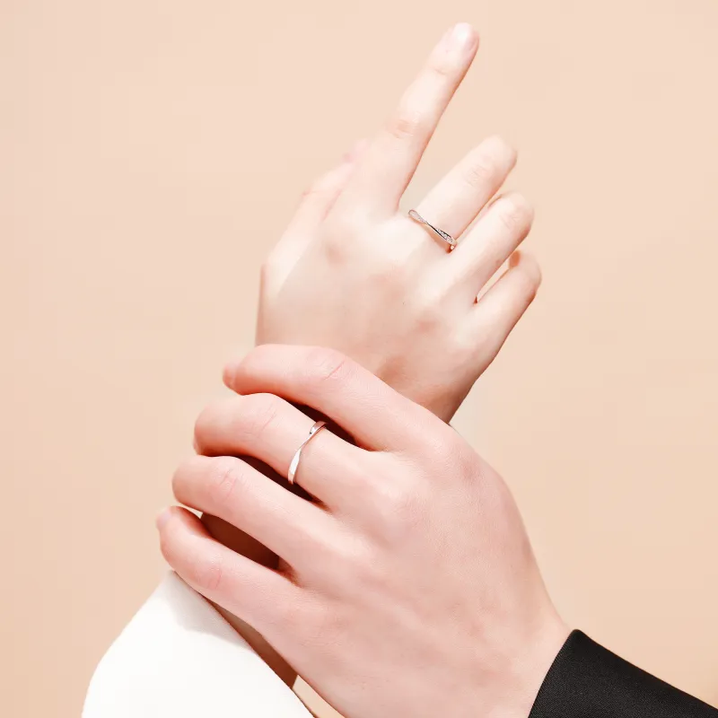 OWNCOOL 925 Sterling Silver Rings Unisex-5