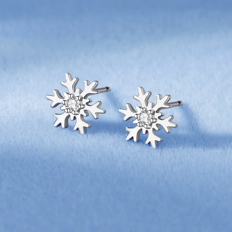 OWNCOOL S999 Fine Silver Stud Earrings Gift Box Set Women's-2