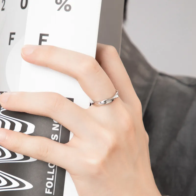 OWNCOOL 999 Fine Silver Rings Unisex-4