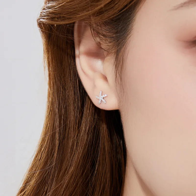 OWNCOOL S925 Silver Stud Earrings Women's-5