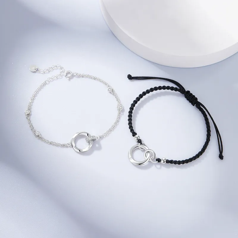 OWNCOOL S925 Silver Bracelet Box Unisex-6