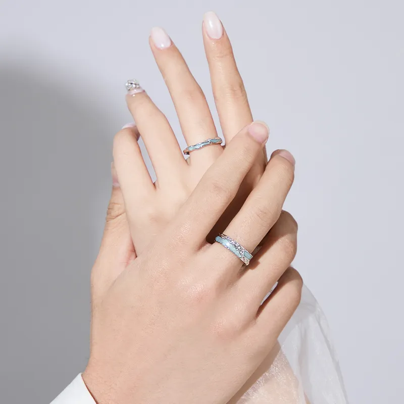 OWNCOOL 999 Fine Silver Rings Unisex-5