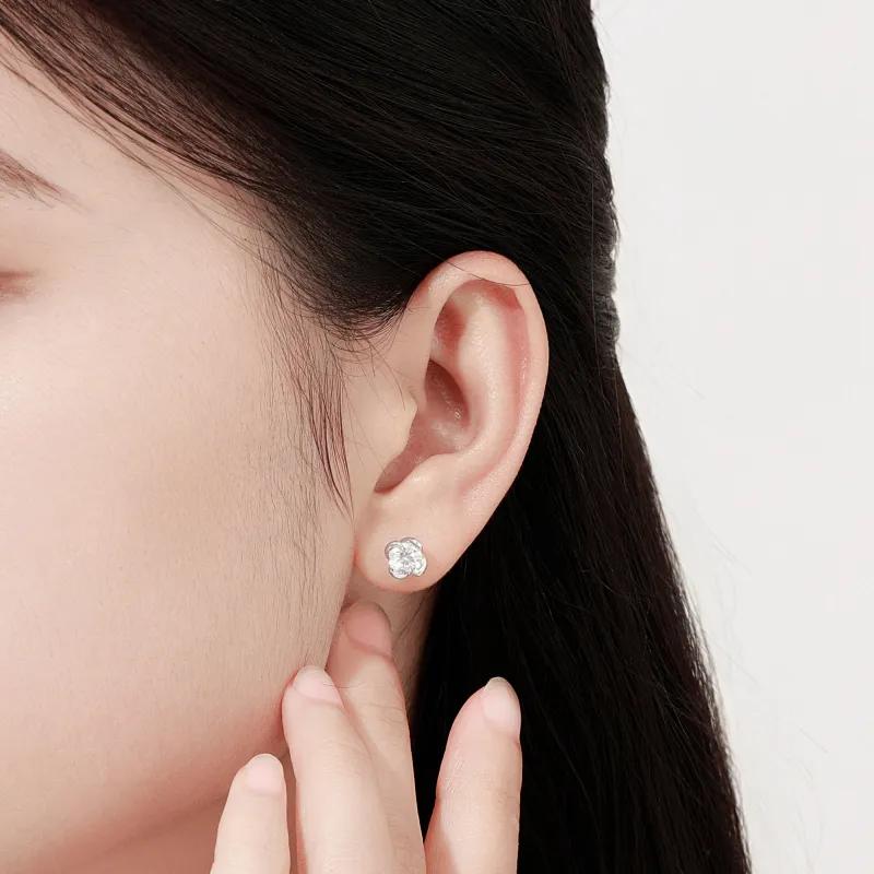 OWNCOOL 925 Sterling Silver Stud Earrings Gift Box Set Women's-5
