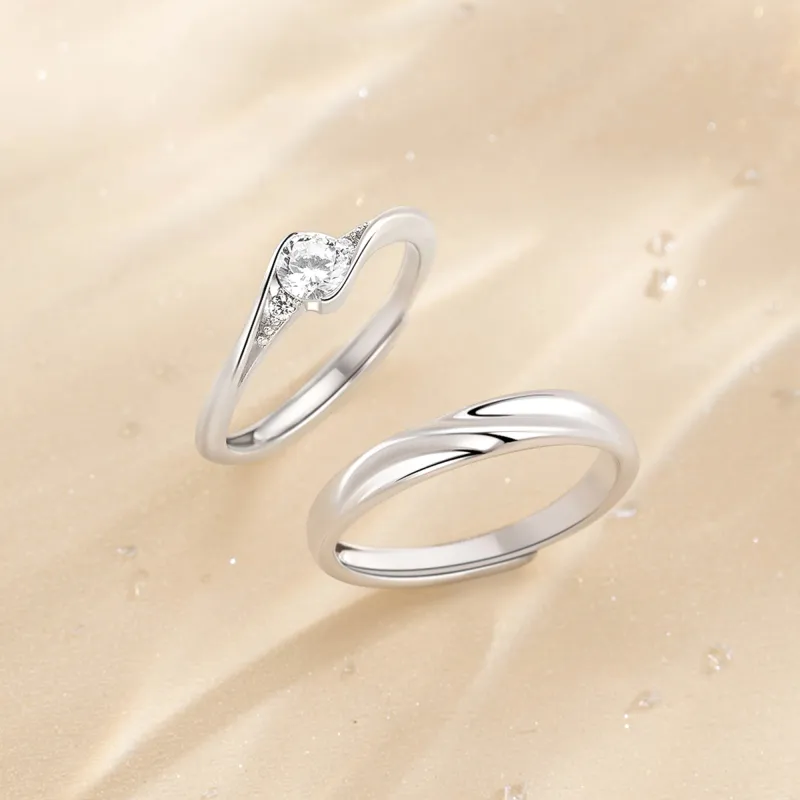 OWNCOOL 925 Sterling Silver Ring Birthday Box Gift Unisex-3