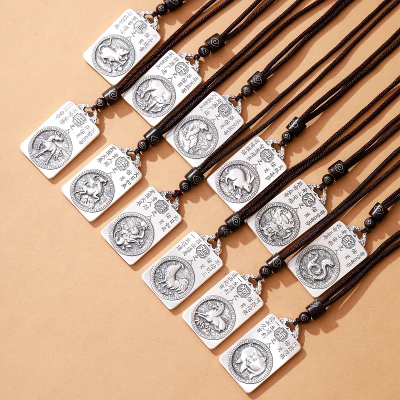 OWNCOOL 999 Fine Silver Necklaces Unisex-1