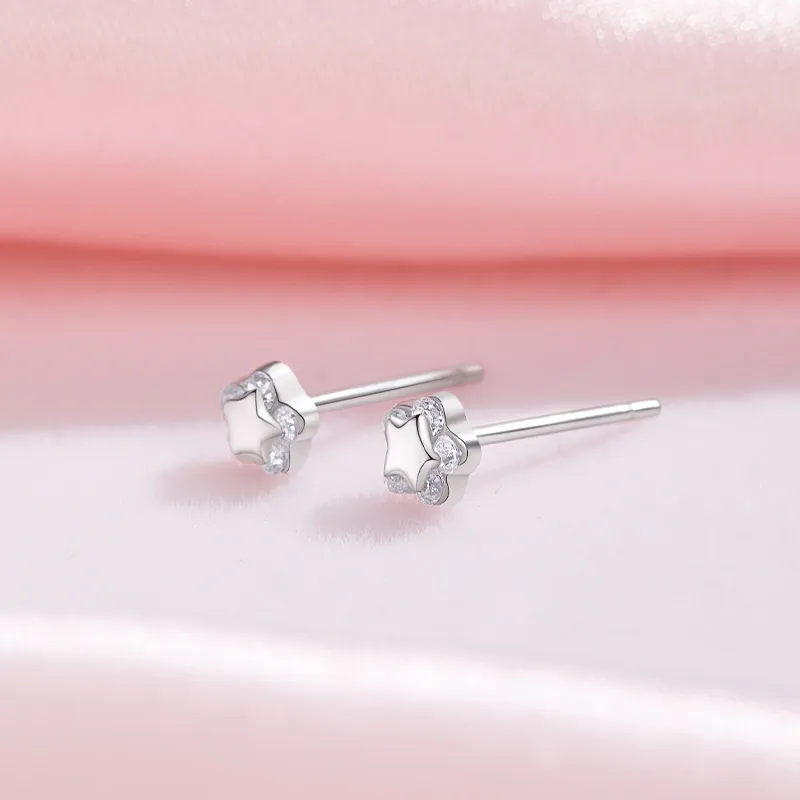 OWNCOOL S925 Silver Stud Earrings Women's-6