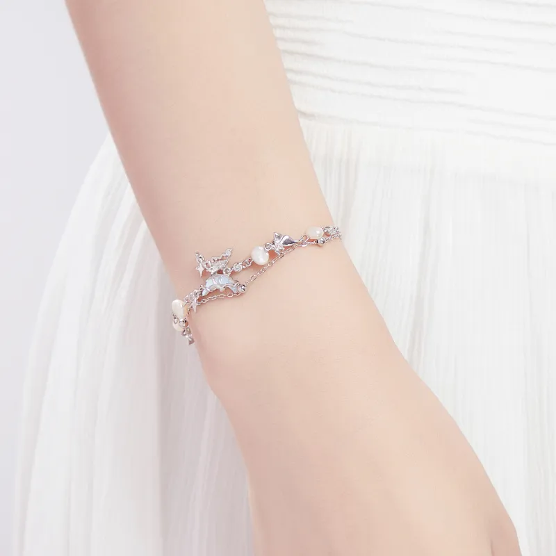 OWNCOOL S925 Silver Bracelet Box Women's-5
