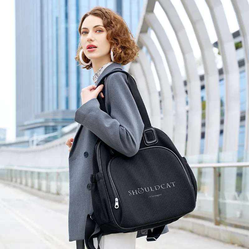 WINNER Water Repellent Polyester Backpack Women's Laser/Black-11